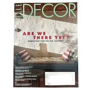 Elle Decor Magazine November 2025 Are We There Yet Rooms That Take You Far Away